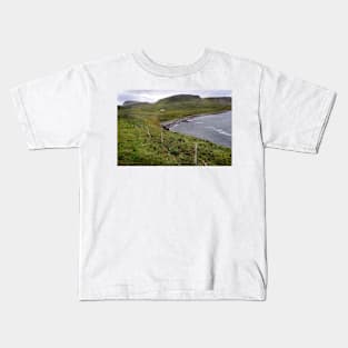 A coastal bay north of Kilmuir, Isle of Skye Kids T-Shirt